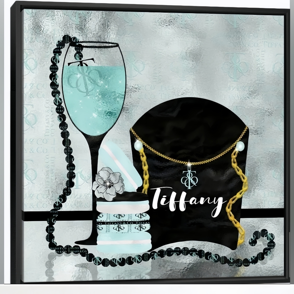 Tiffany & Co. 8 1/2"x11" Framed Wall Art
